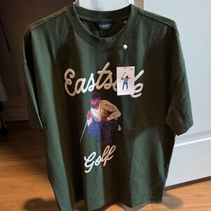 Eastside Golf Men's Green Short Sleeve Tee